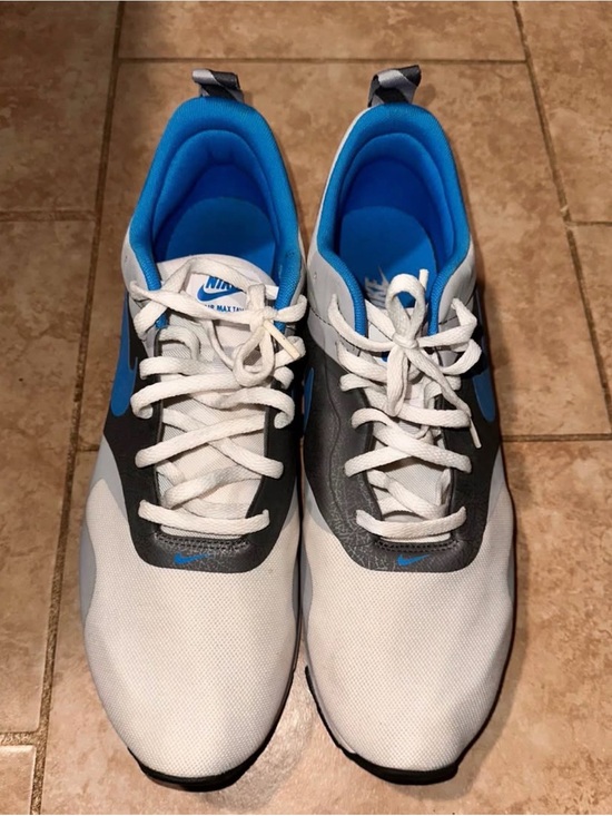 Other - Nike Men’s Air Max Athletic Sneakers - White, Black & Blue